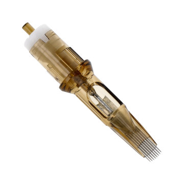 Eske med 20 Sublime Kwadron patroner 0,25mm Long Taper - Soft Edge Magnum