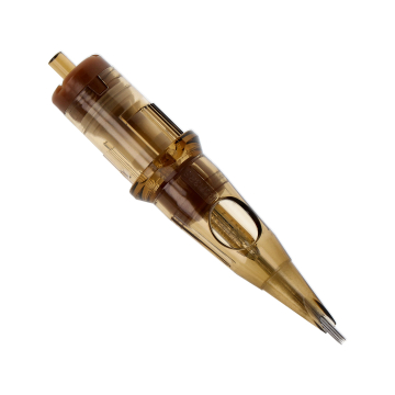 Eske med 20 Kwadron Patroner 0,35mm - Round Shader Long Taper