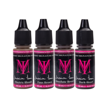 Et komplett sett med 4 Monica Ivani Signature Series by Li Pigments 10 ml - EU REACH