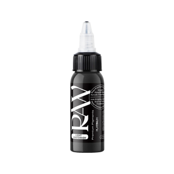 Raw Pigments Platinum - Light Whitewash Tatoveringsblekk - 30ml
