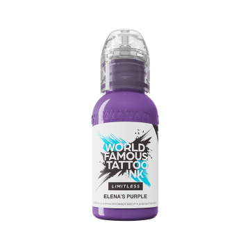 World Famous Limitless Tatoveringsblekk - Elena's Purple 30 ml
