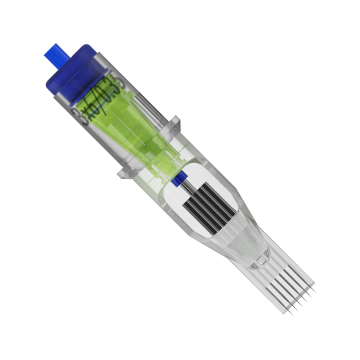 Eske med 20 Peak Stellar patroner - Whipshading Stipple Magnum Extra Long Taper