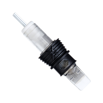 Eske med 10 Nexus Tattoo Cartridges Long Taper - Curved Magnum
