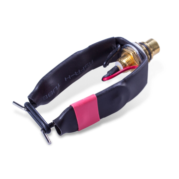 RCA til clip cord adapter- Svart