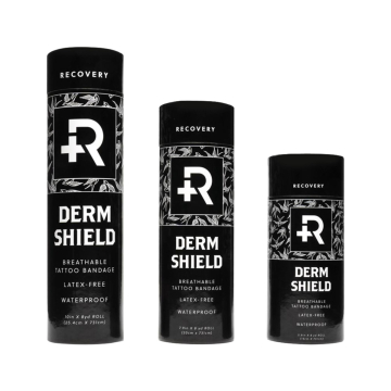 Recovery Derm Shield Protective Transparent Bandage - Tatoveringsfilm rull