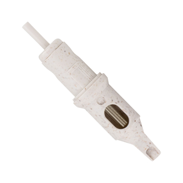 Eske med 20 Magic Moon biologisk nedbrytbare patroner 0.25 mm Soft Edge Magnum lang konisk