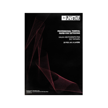 Eske med 20 UNISTAR® Profesjonelt termisk papir - Magenta