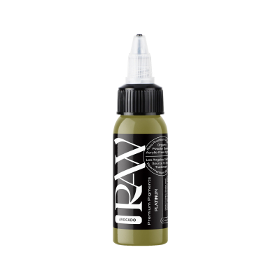 Raw Pigments Platinum - Avocado Tatoveringsblekk - 30ml