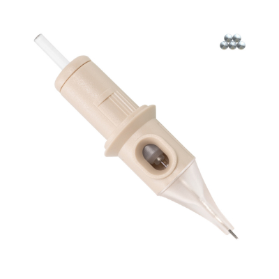 Eske med 20 Biotek Universal PMU-Patroner 0.35 mm Medium Taper - Magnum - Needle Size 5