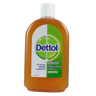 500ml flaske med Dettol desinfeksjonsmiddel