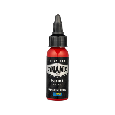 Platinum by Dynamic Tatoveringsblekk - Pure Red 30 ml