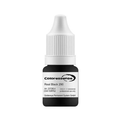 Goldeneye Coloressense Pigments - Real Black 290 - 2,5 ml