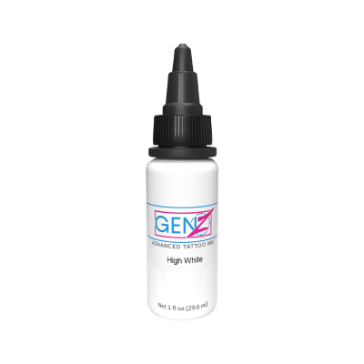 Intenze Ink Gen-Z Bob Tyrrell Advanced Black & Grey - High White 30 ml (1 oz)