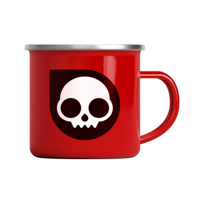 Killer Ink - Sid the Skull reisekrus i emalje