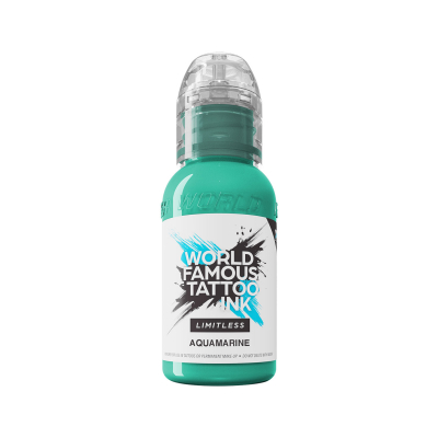 World Famous Limitless Tattoo Ink - Aquamarine 30 ml