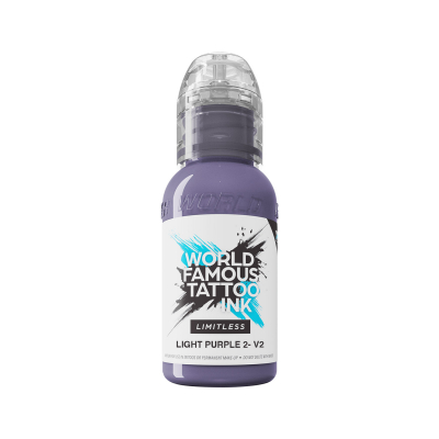 World Famous Limitless Tattoo Ink - Light Purple 2 v2 30 ml