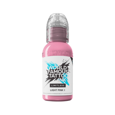 World Famous Limitless Tatoveringsblekk - Light Pink 1 30 ml