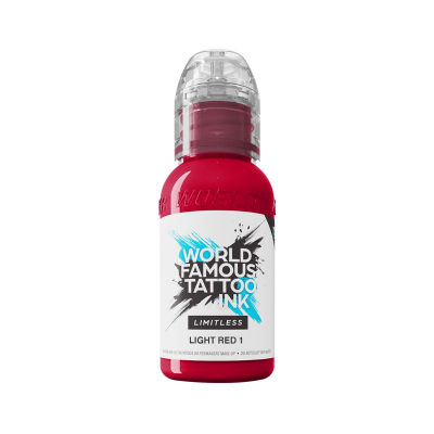 World Famous Limitless Tatoveringsblekk - Light Red 1 30 ml