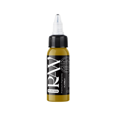Raw Pigments Platinum - Yellow Oxide Tatoveringsblekk - 30ml