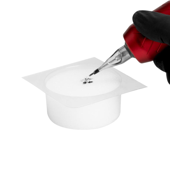 Eske med 24 Saferly Rinse Caps med skum