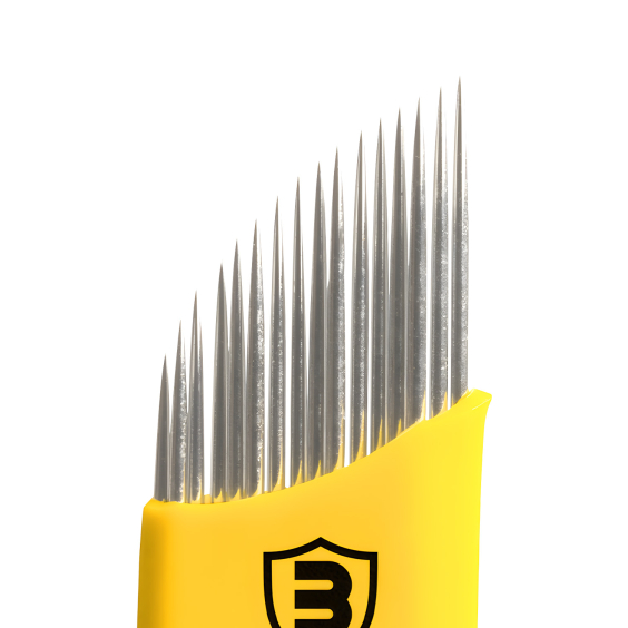 Eske med 25 Biotek Microblading Blader - Butterfly