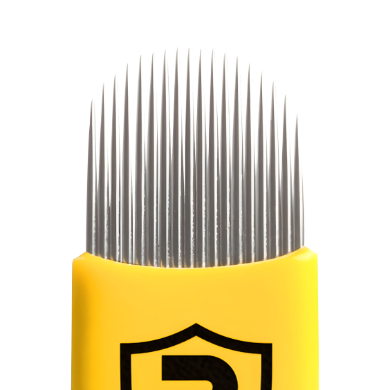 Eske med 25 Biotek Microblading Blader 0.15 mm - Flexy 18U