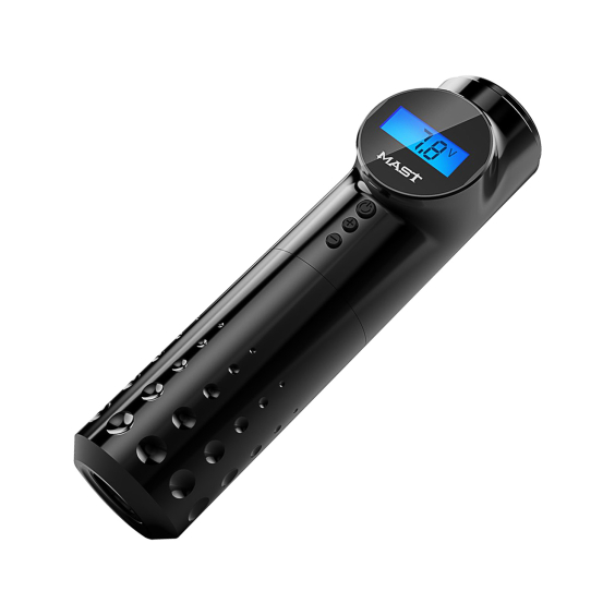 Dragonhawk Mast Archer Trådløs Penn Tatoveringsmaskin - Svart