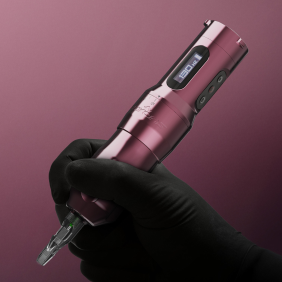 FK Irons One Adjust tatoveringsmaskin med justerbar slaglengde - Pop Pink