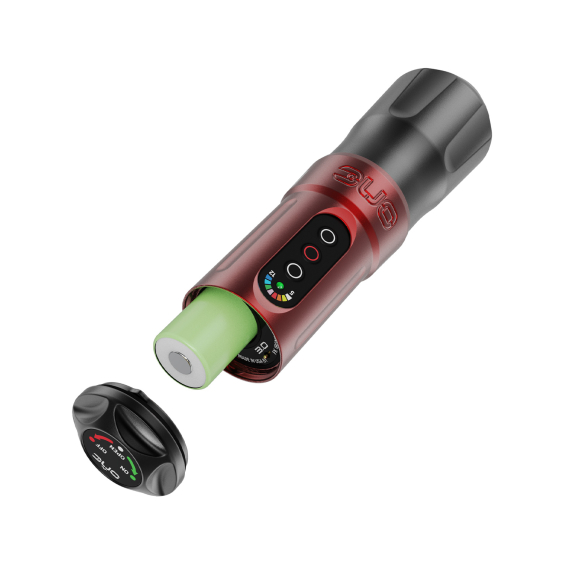 FK Irons One Tatoverings Maskiner 4.0 mm Slaglengde - Yomico Rød/Svart