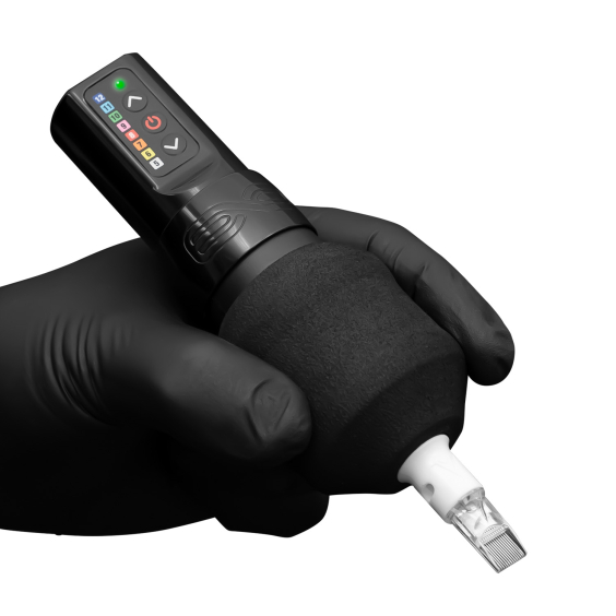 Eske med 24 FK Irons Black Engangsgrep i sort skum (Gorilla)