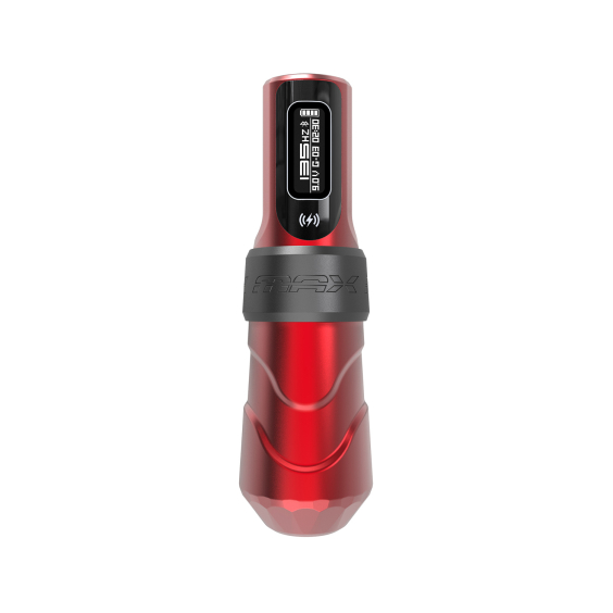 FK Irons Flux Max med 2x PowerBolt II - 4.0 mm Slaglengde - Wade (Scarlet/Matte Black)