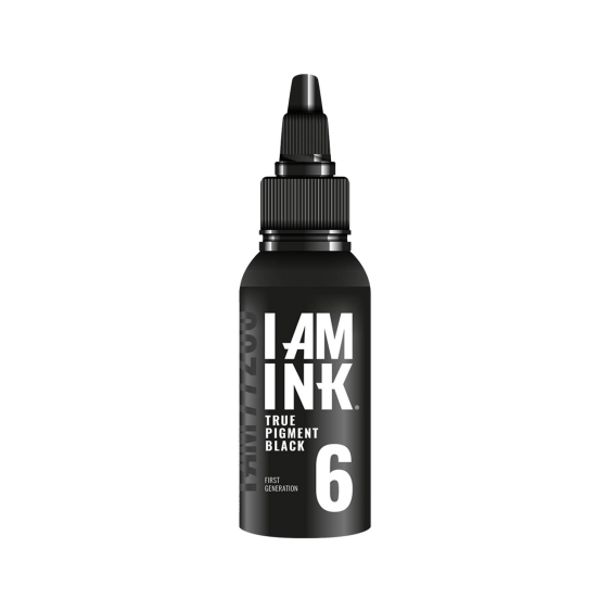 I AM INK First Generation 6 True Pigment Black 50 ml