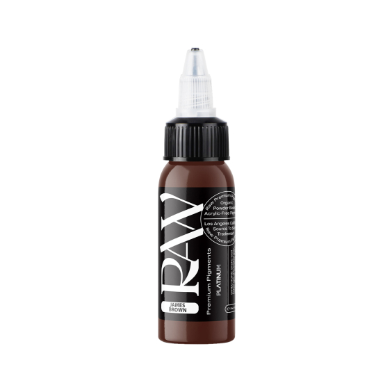 Raw Pigments Platinum - James Brown Tatoveringsblekk - 30ml