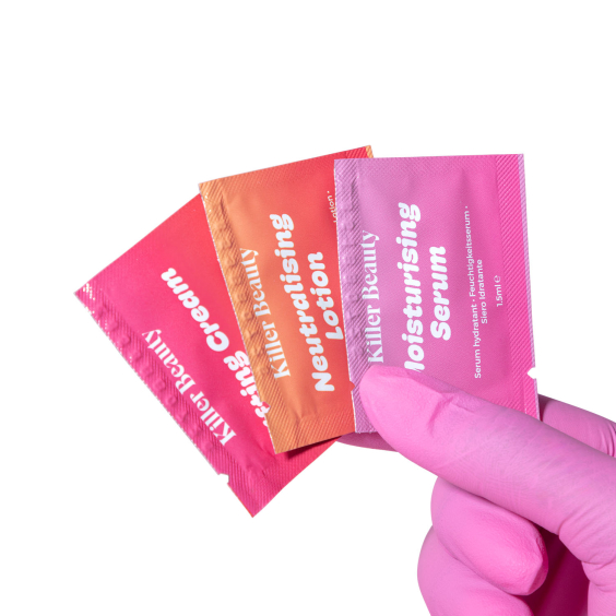 Killer Beauty Vegan Lash Lift Brow Lamination 1,5 ml-poser trinn 1-3 (30 poser)