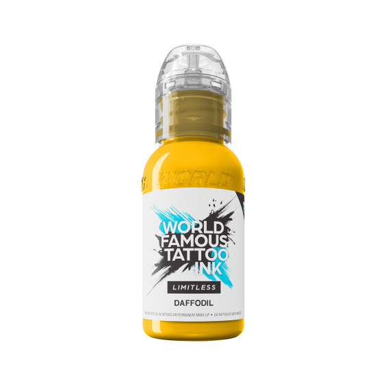 World Famous Limitless Tatoveringsblekk - Daffodil 30 ml