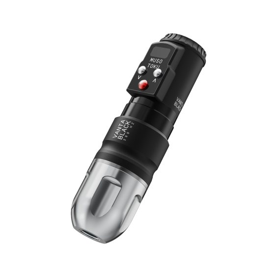 Musotoku Mercury - Vanta Black Wireless Tattoo Machine - 3,8 mm