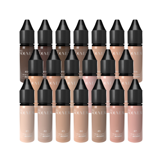 Pro Nouveau Pigments - Nou Tones Sett 20x 15ml