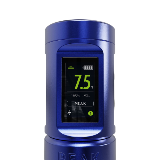 Batteri til Peak Solice Pro V2 Trådløs maskin - Matt blå