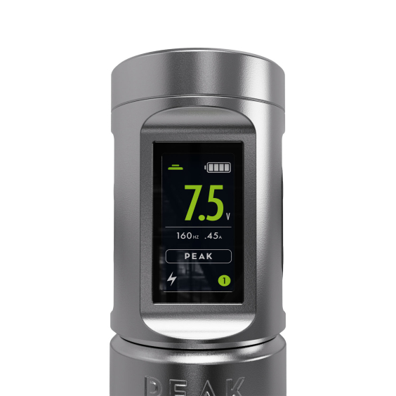 Batteri til Peak Solice Pro V2 Trådløs maskin - Matt sølv