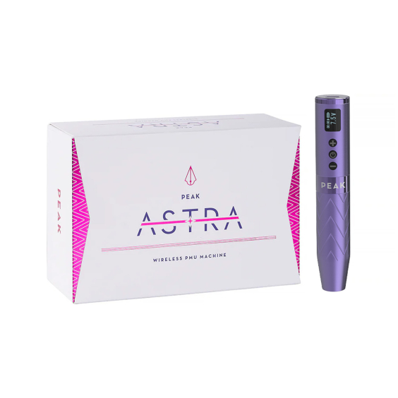 Peak Astra - Wireless Pen PMU Machine med justerbar slaglengde - Purple