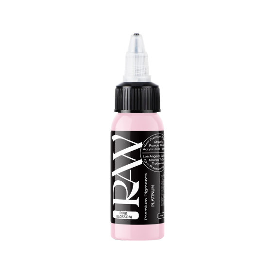 Raw Pigments Platinum - Pink Blossom Tatoveringsblekk - 30ml