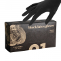 100 stk. Piranha latexhansker svart thumbnail