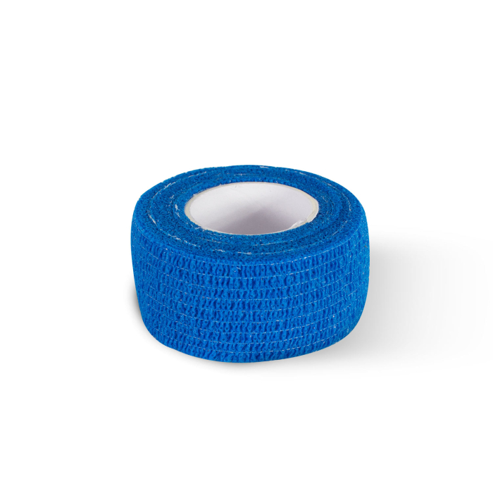 Blue Killer Ink Grip Wrap roll measuring 25mm by 4.5m against a white background
